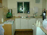 The Wesley Hall kitchen